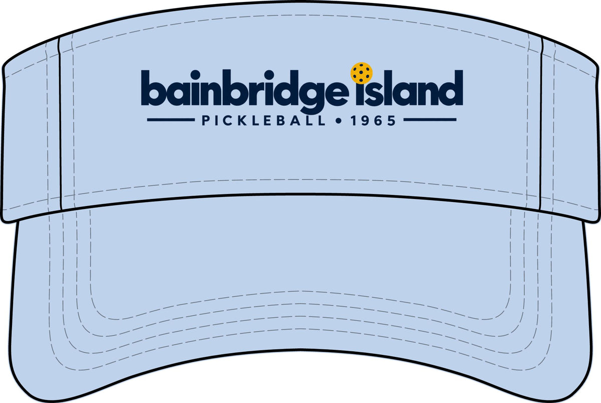 Bainbridge Island Pickleball Visor | Home of Pickleball 1965
