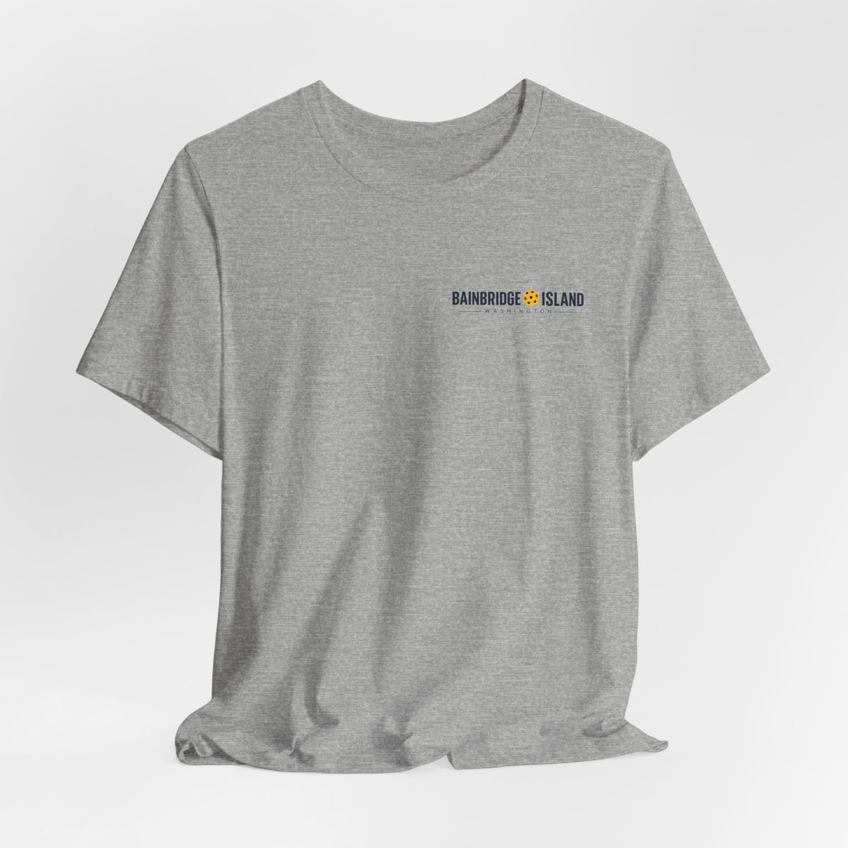 Bainbridge Island Pickleball 1965 Front & Back Tee