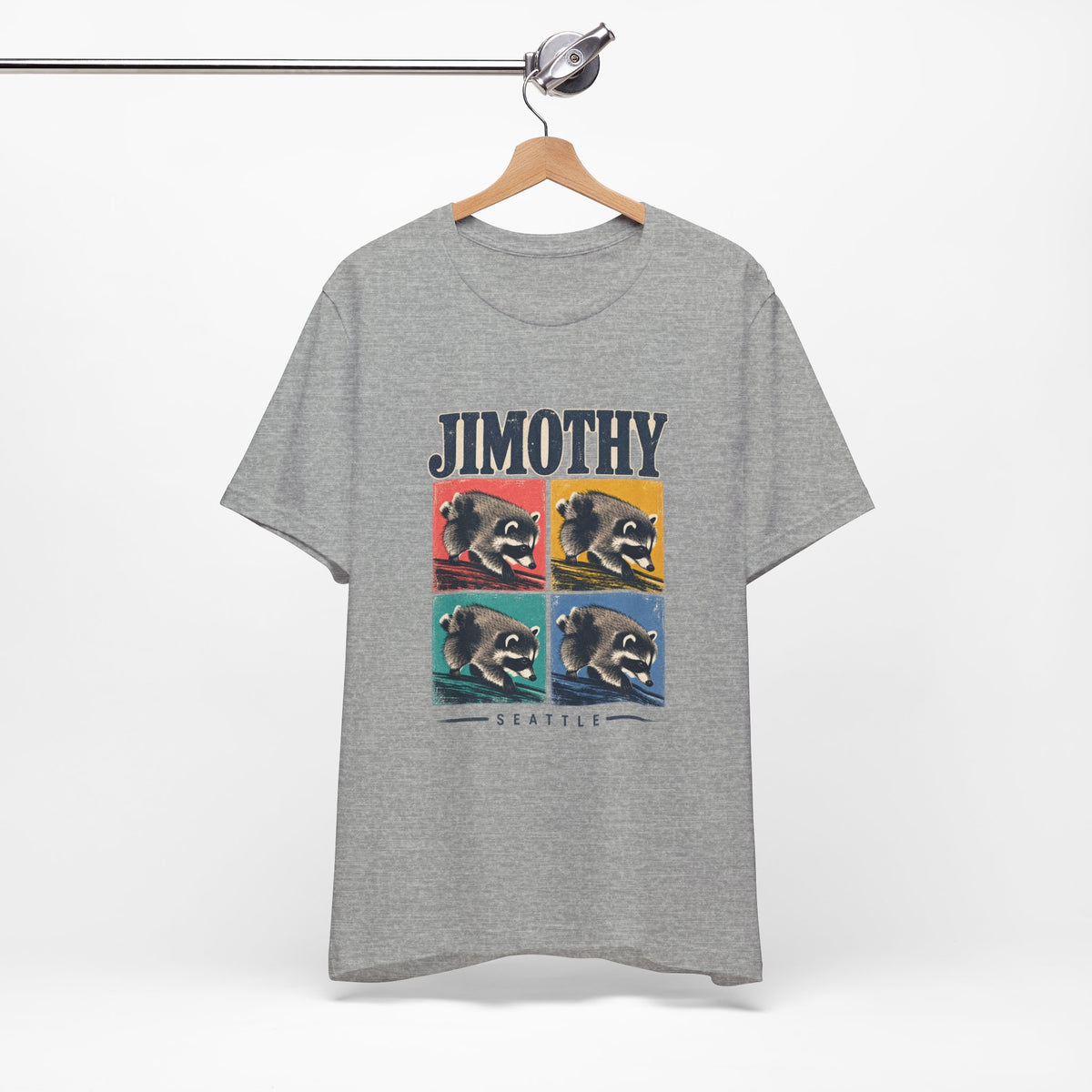 JIMOTHY Seattle Raccoon Graphic Tee