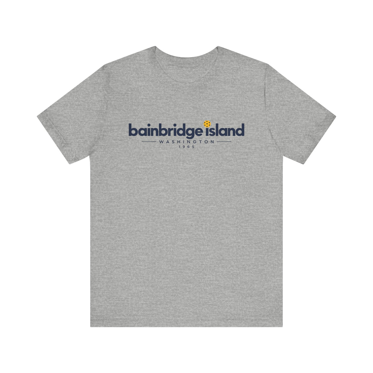 Bainbridge Island Pickleball 1965 Tee – Washington Pickleball Shirt