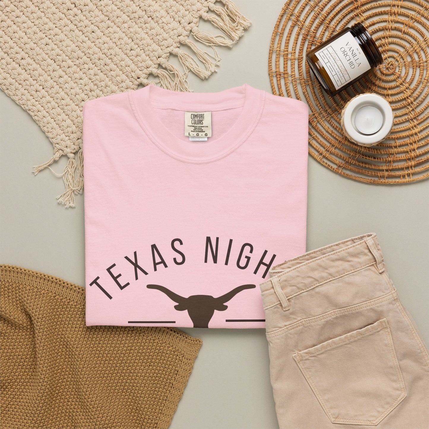 Texas Nights Ella Vibes Shirt Country Concert Western Cowgirl Cowboy Graphic Tee