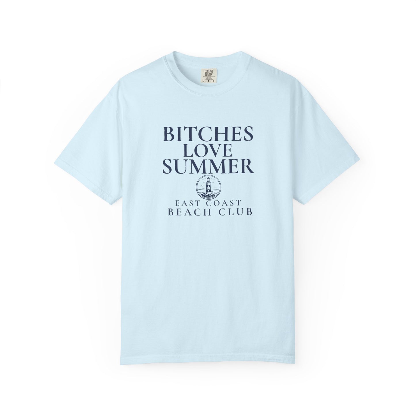 Bitches Love Summer T-Shirt | East Coast Beach Club Graphic Tee
