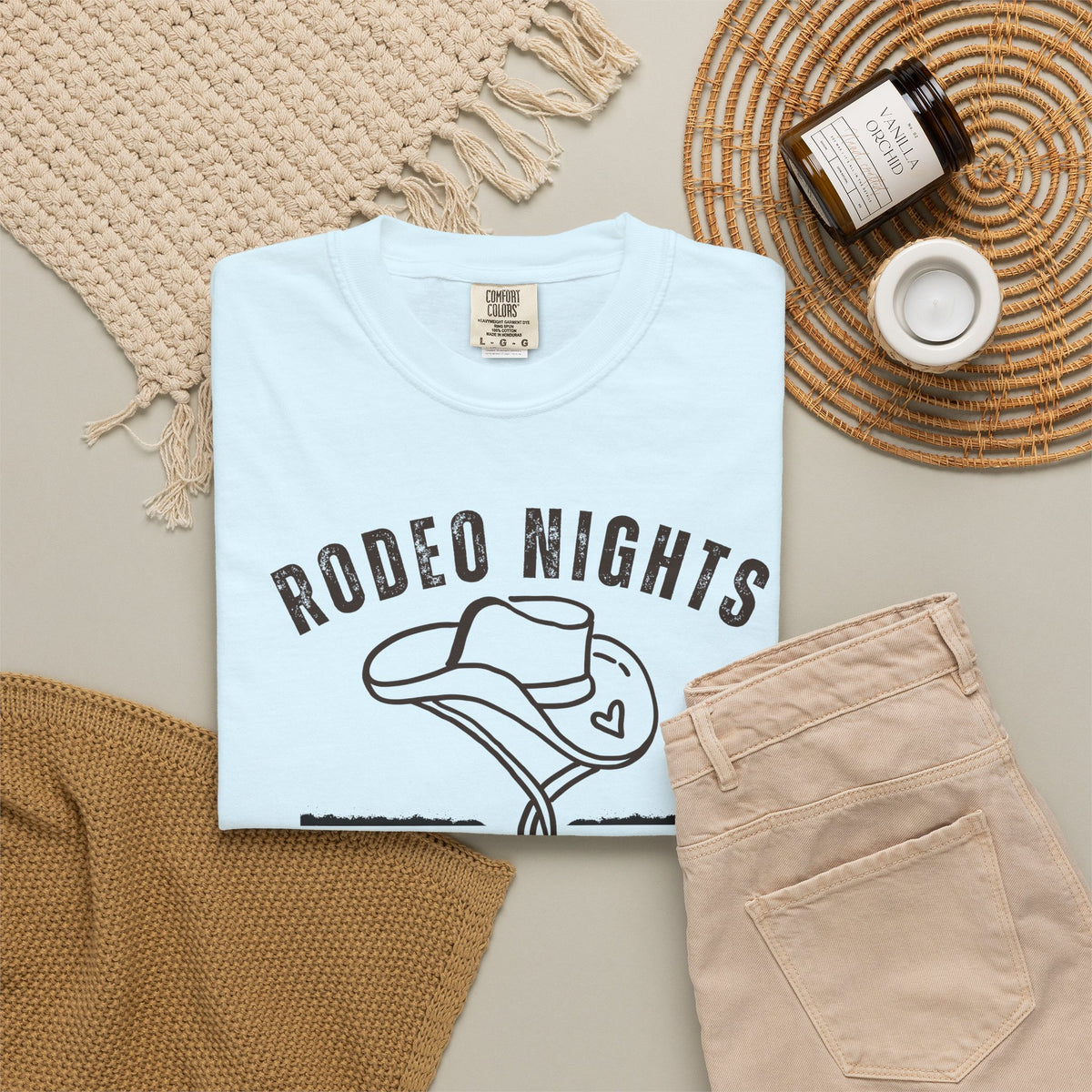 Rodeo Nights Ella Vibes Shirt, Pink Cowgirl Tee, Western Graphic Shirt, Country Concert Tee, Cowboy Hat Shirt, Rodeo Tee