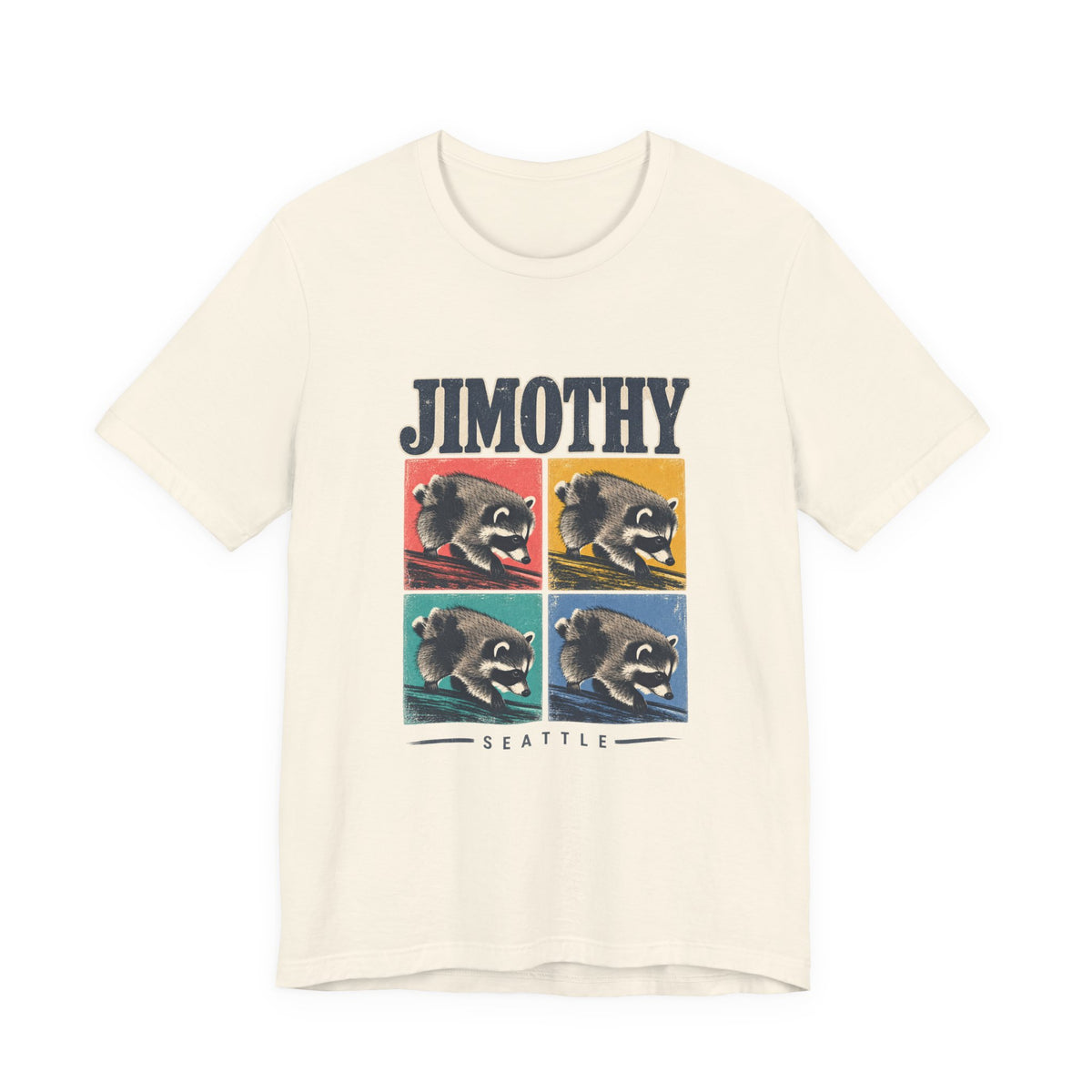 JIMOTHY Seattle Raccoon Graphic Tee