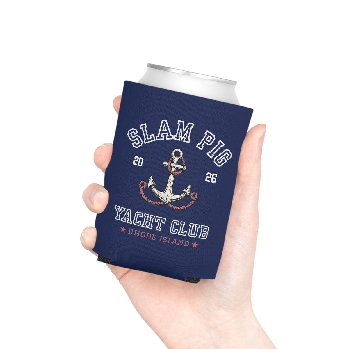 Slam Pig Yacht Club Can Cooler | Rhode Island Drink | Boat Lover Gift