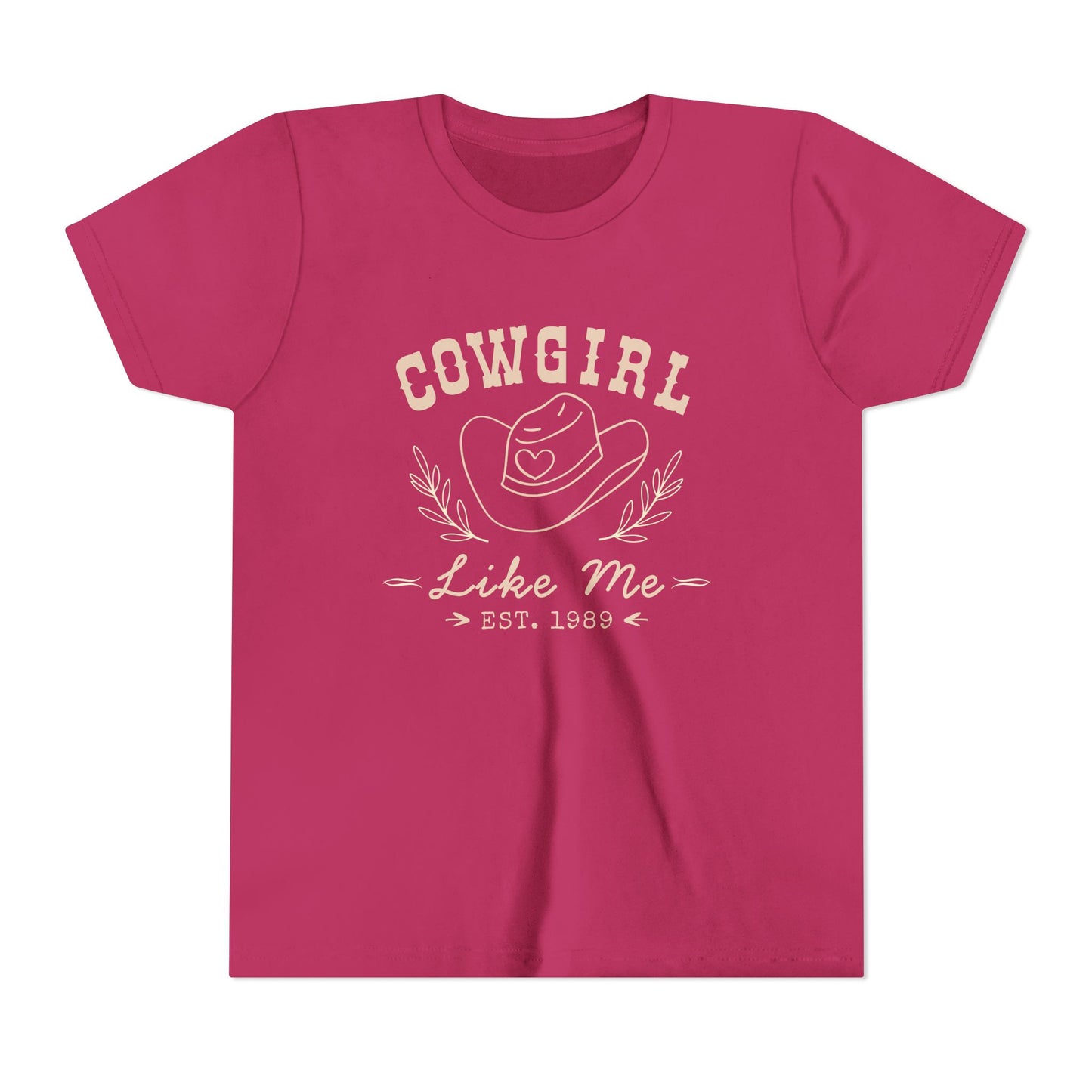 Cowgirl Like Me Girls Shirt | Western Kids Tee | Rodeo Girl Outfit | Horse Lover Gift