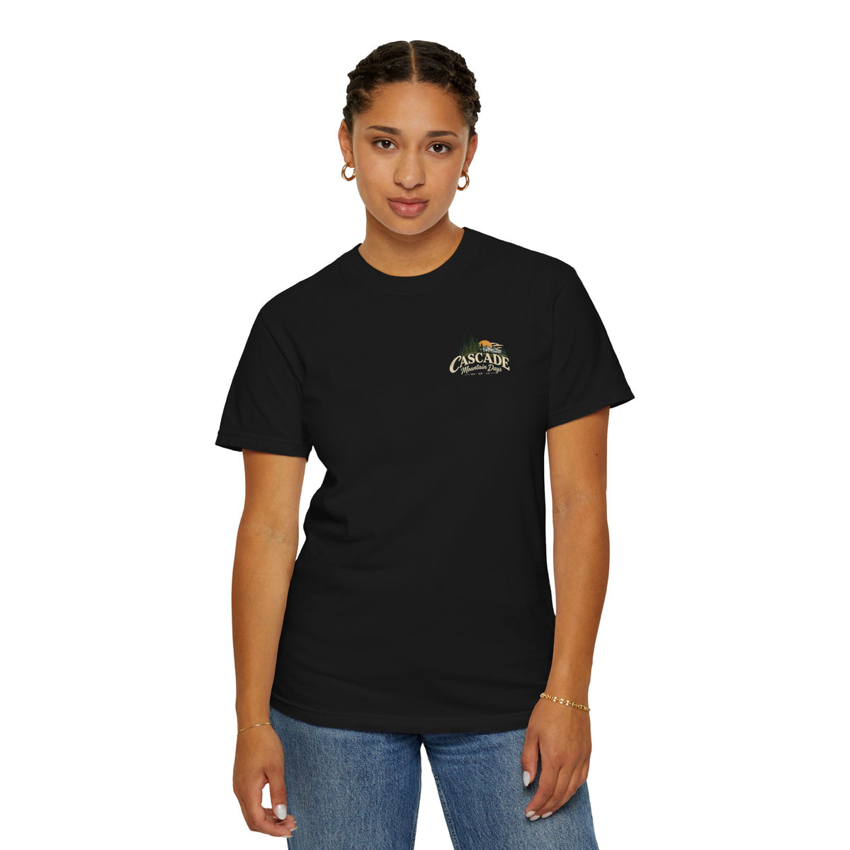 Cascade Mountain Days Tee | Vintage Mountain Graphic T-Shirt