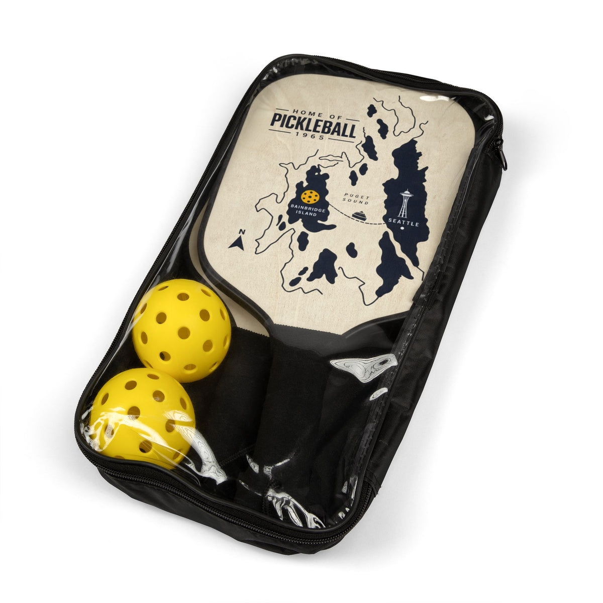 Bainbridge Island Pickleball Paddle Set | Home of Pickleball 1965