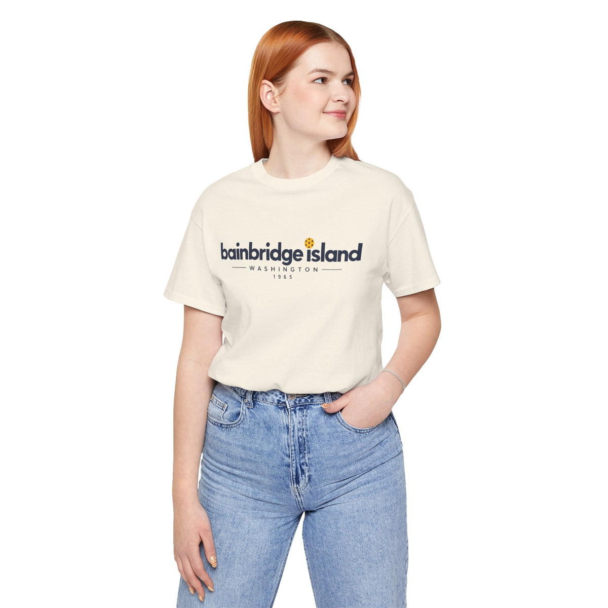 Bainbridge Island Pickleball 1965 Tee – Washington Pickleball Shirt