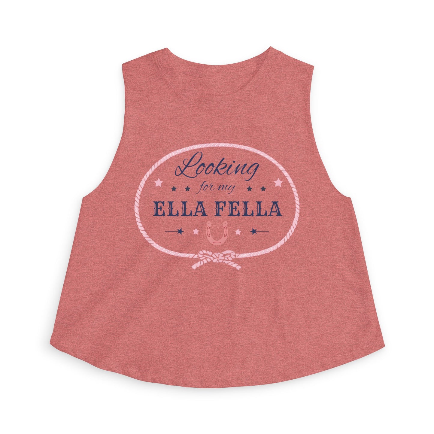 Looking for My Ella Fella Crop Top | Country Concert Tank | Cowgirl Graphic Shirt | Western Bachelorette Top | Rodeo Outfit