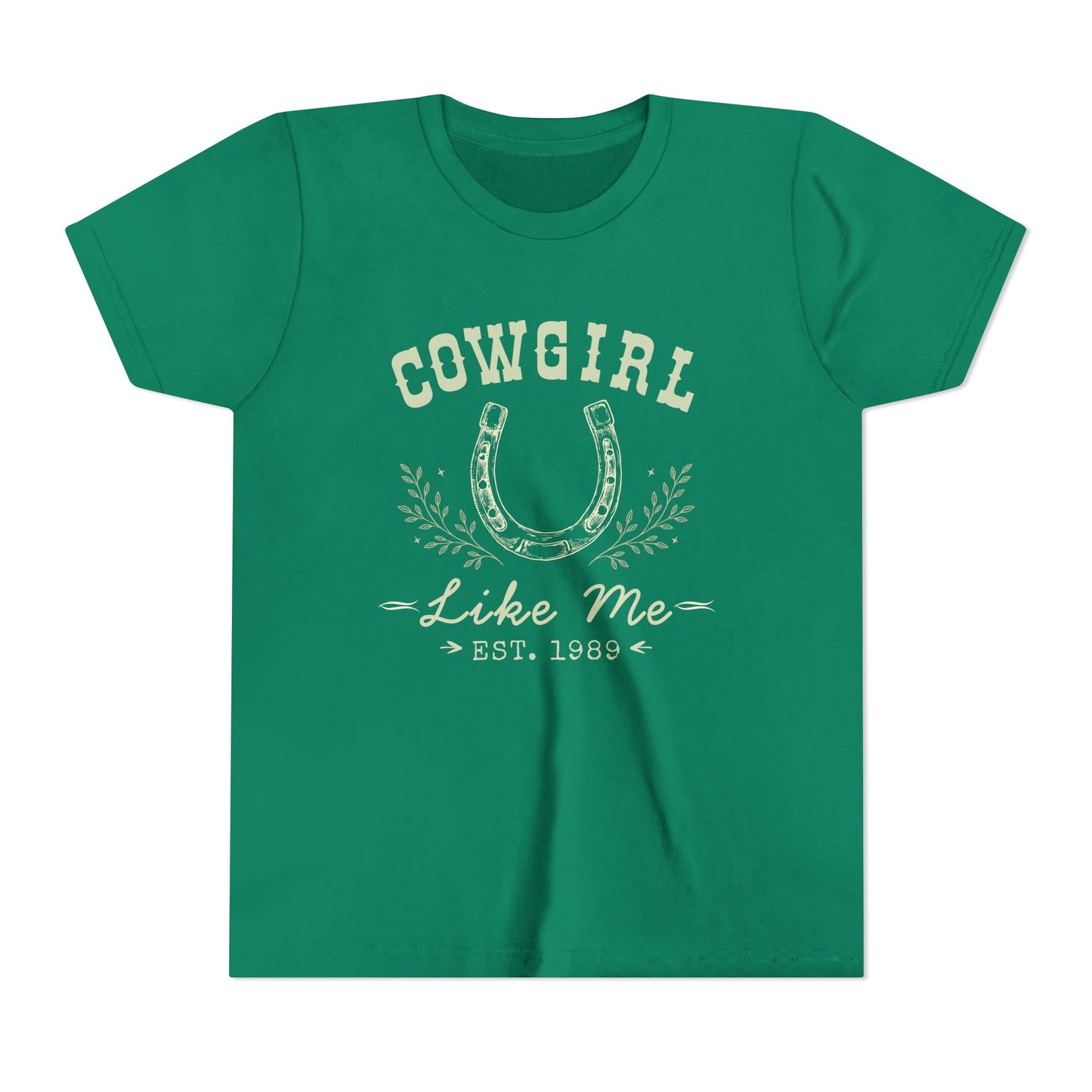 Cowgirl Like Me Girls Shirt | Western Kids Tee | Rodeo Girl Outfit | Horse Lover Gift
