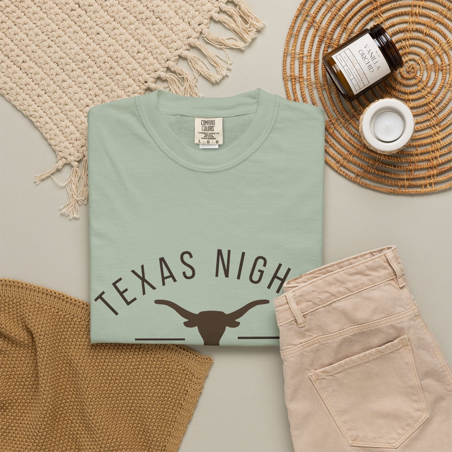 Texas Nights Ella Vibes Shirt Country Concert Western Cowgirl Cowboy Graphic Tee