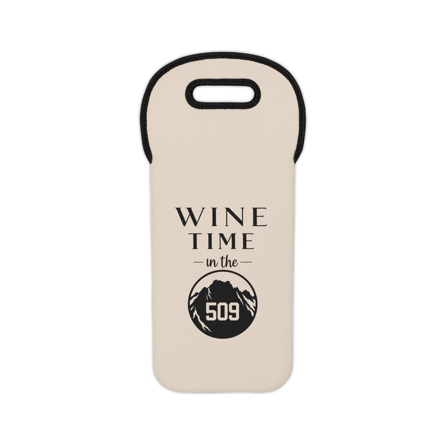 Wine Time in the 509 Wine Tote | Funny Wine Gift | Insulated Wine Carrier | Winery Gift | Girls Trip Tote | Washington Gift