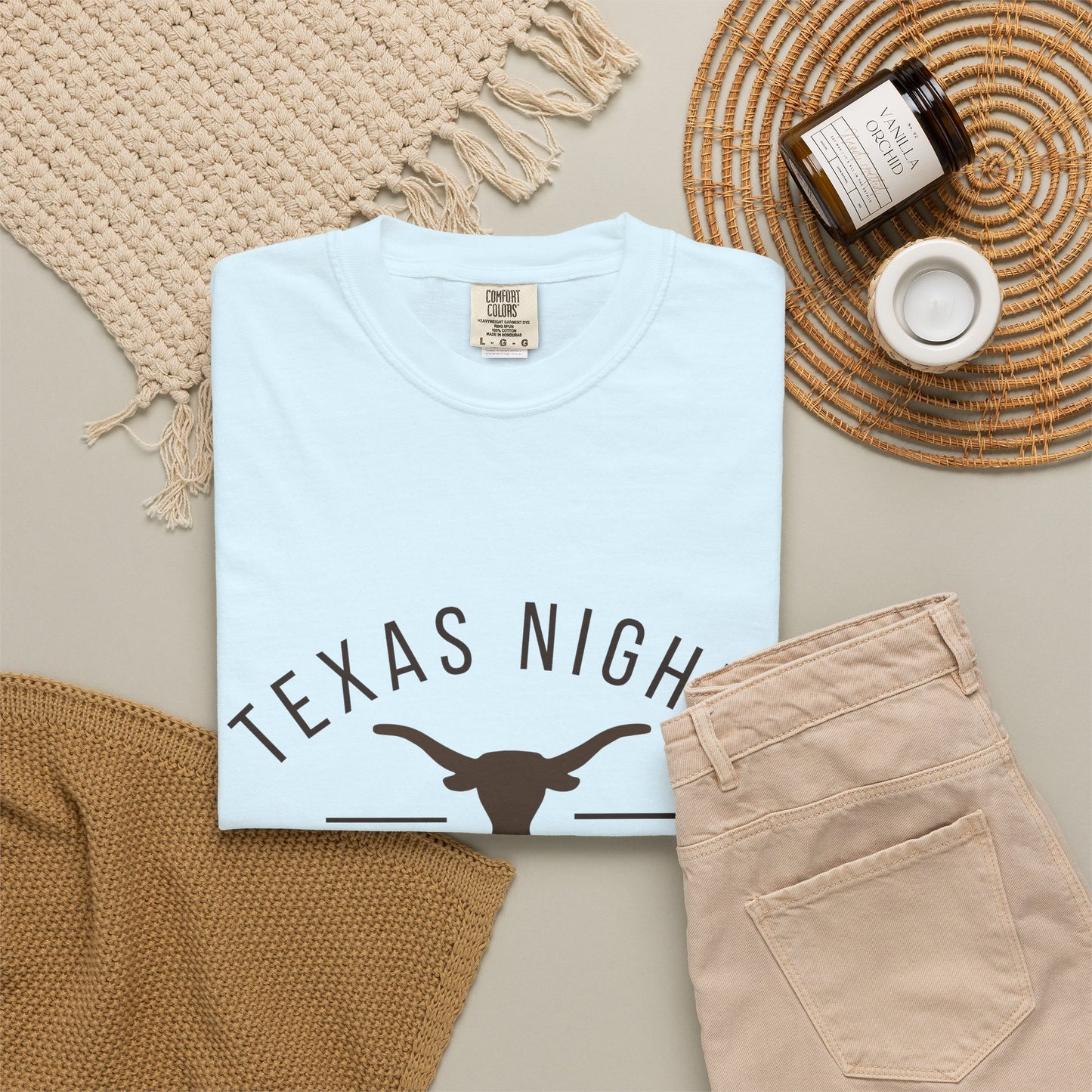 Texas Nights Ella Vibes Shirt Country Concert Western Cowgirl Cowboy Graphic Tee