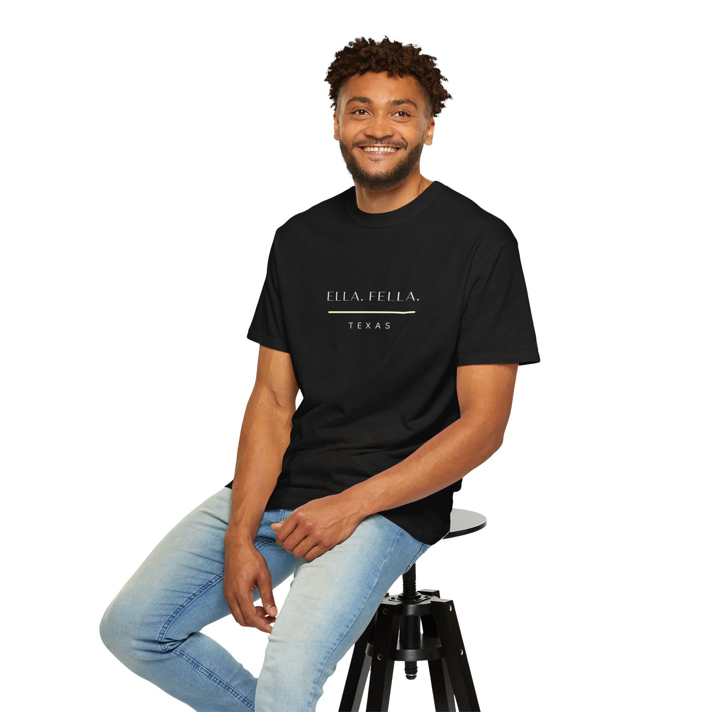 Ella Fella Texas Minimalist Graphic Tee | Country Music Concert Shirt