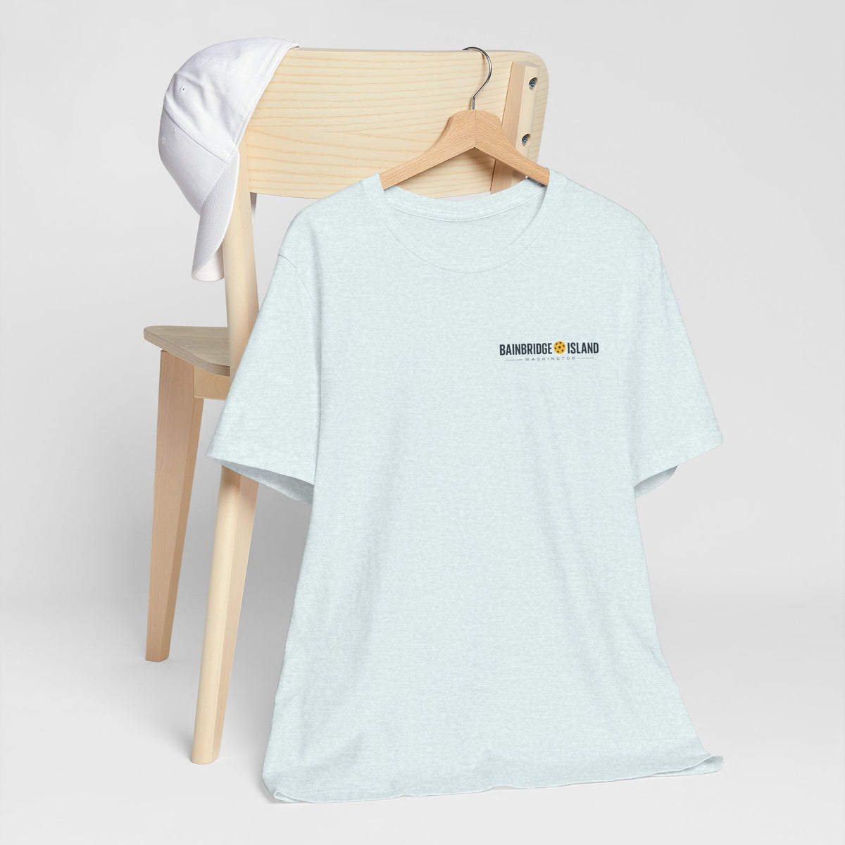 Bainbridge Island Pickleball 1965 Front & Back Tee