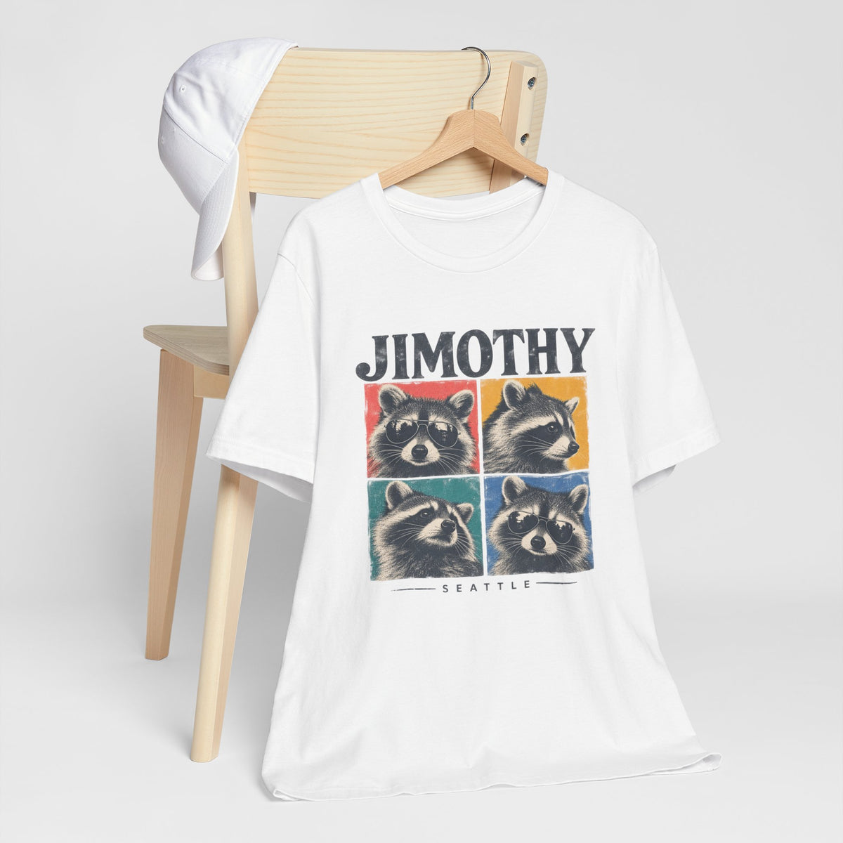 JIMOTHY Seattle Raccoon Graphic Tee