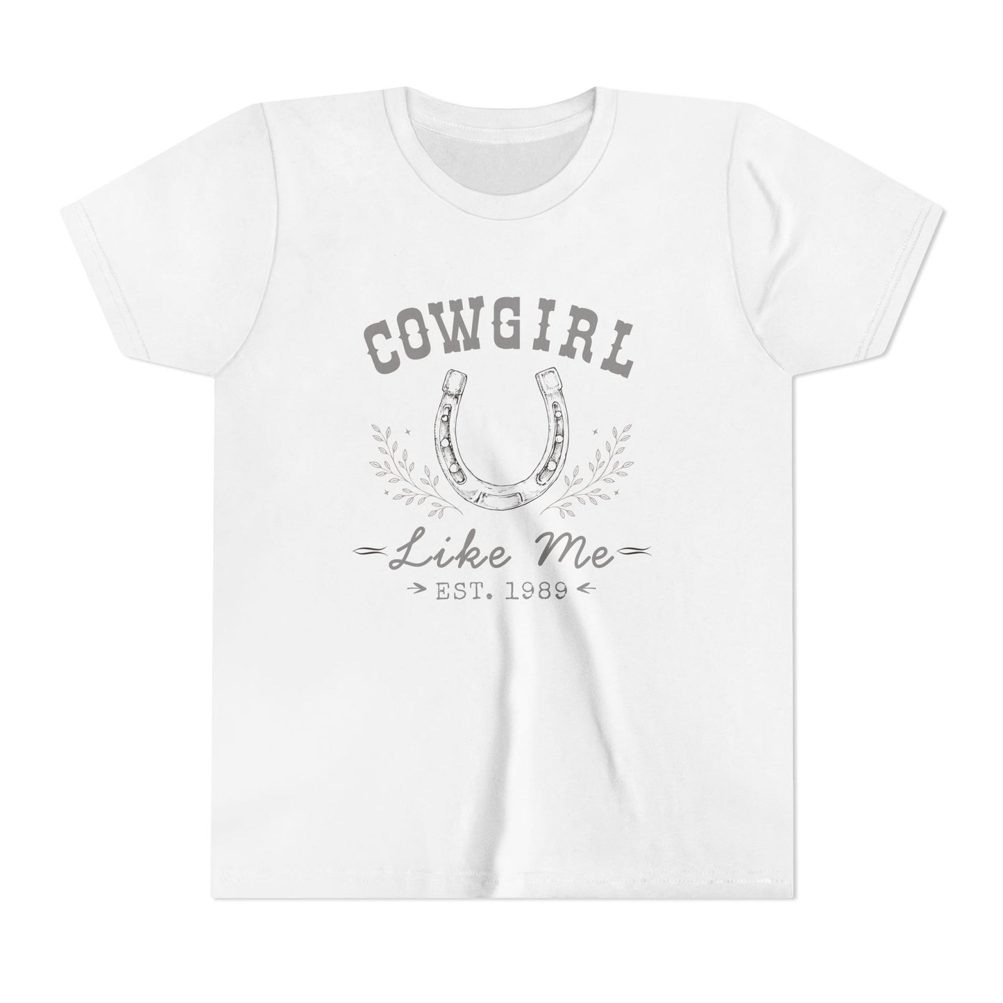 Cowgirl Like Me Girls Shirt | Western Kids Tee | Rodeo Girl Outfit | Horse Lover Gift