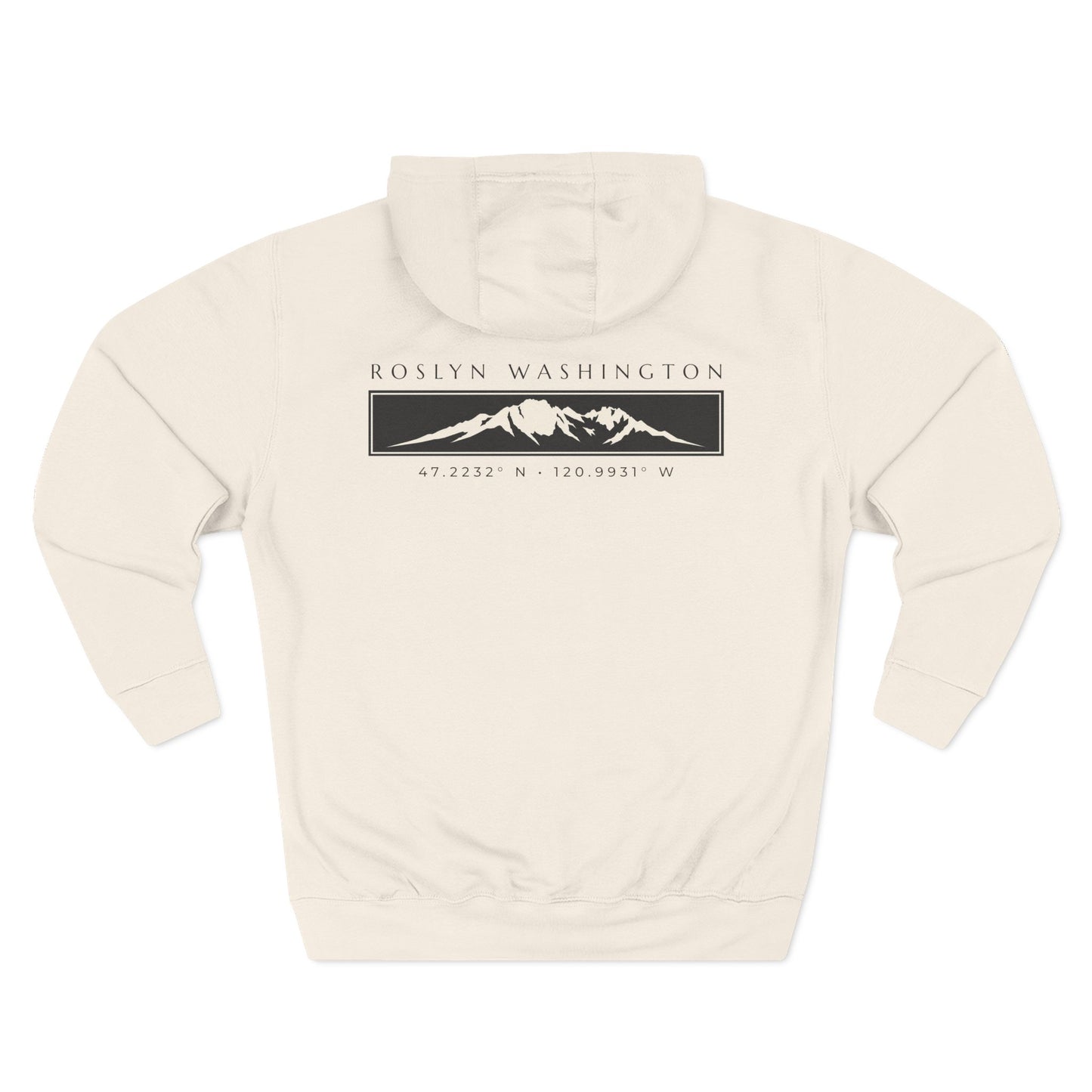 Roslyn Washington Hoodie | Mount Stuart Hoodie | Raised 509 Hoodie | PNW Sweatshirt | Cle Elum | Suncadia | Leavenworth | Washington Hoodie