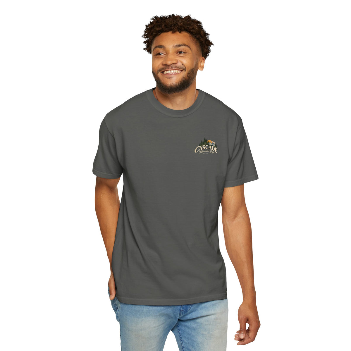 Cascade Mountain Days Tee | Vintage Mountain Graphic T-Shirt