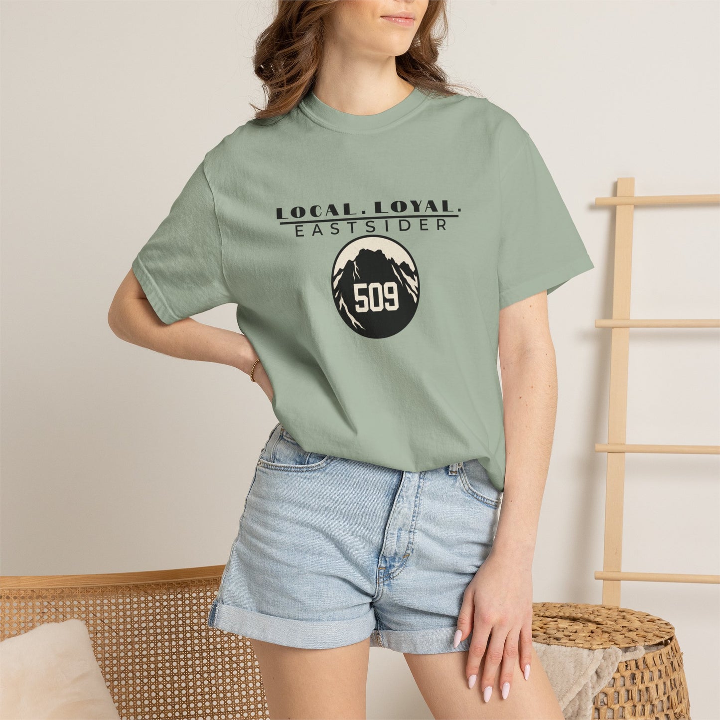 509 Mountains Local Loyal Eastsider T-Shirt | Seattle Area Outdoor Logo