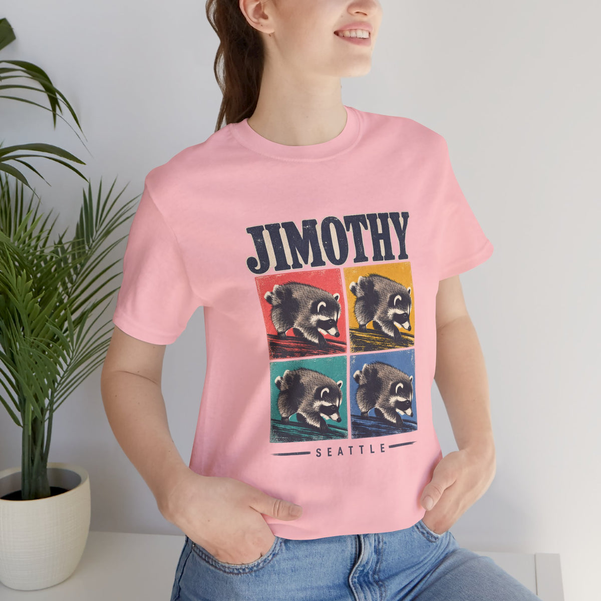 JIMOTHY Seattle Raccoon Graphic Tee