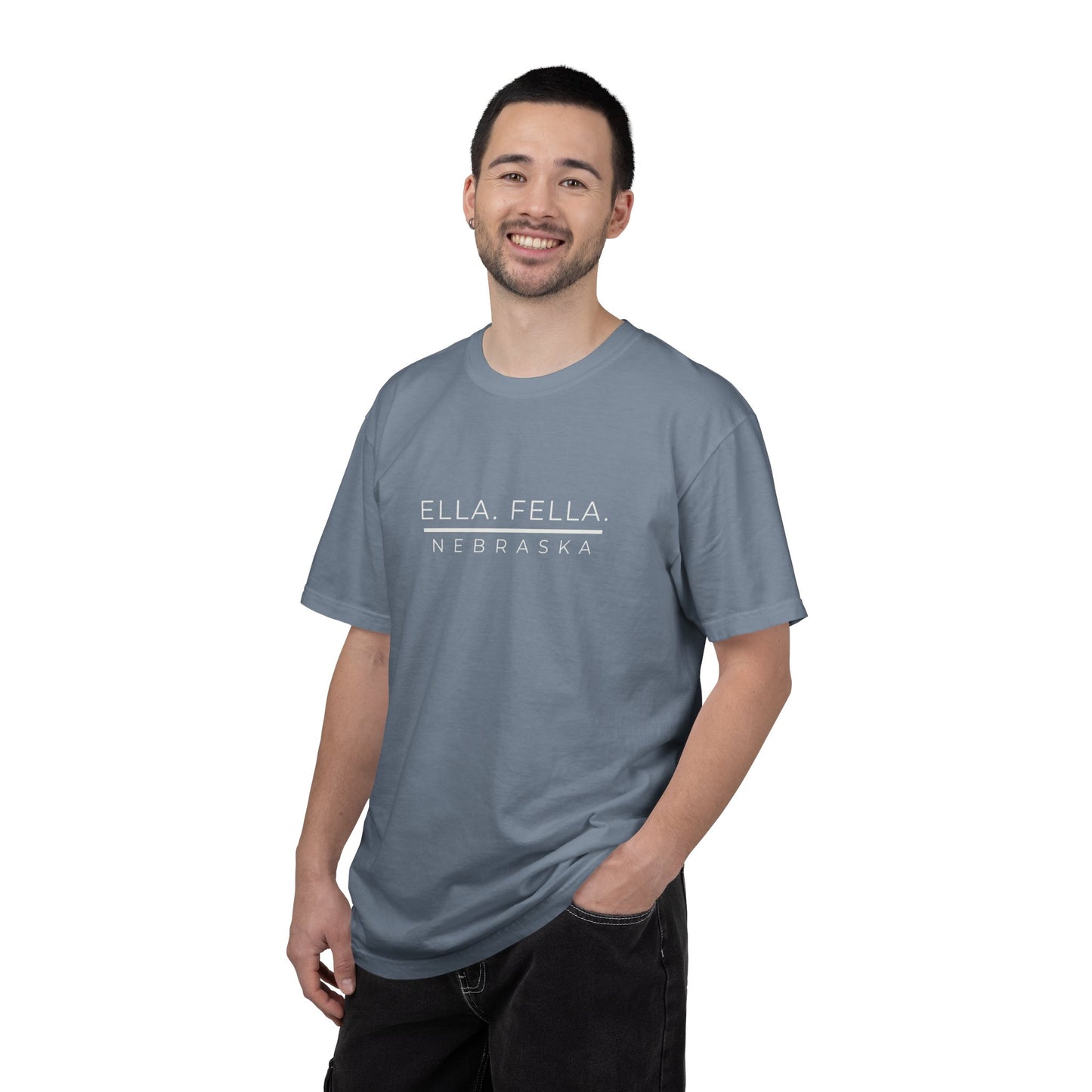 Ella Fella Nebraska Graphic Tee | Country Music Concert Shirt | Lincoln Concerts
