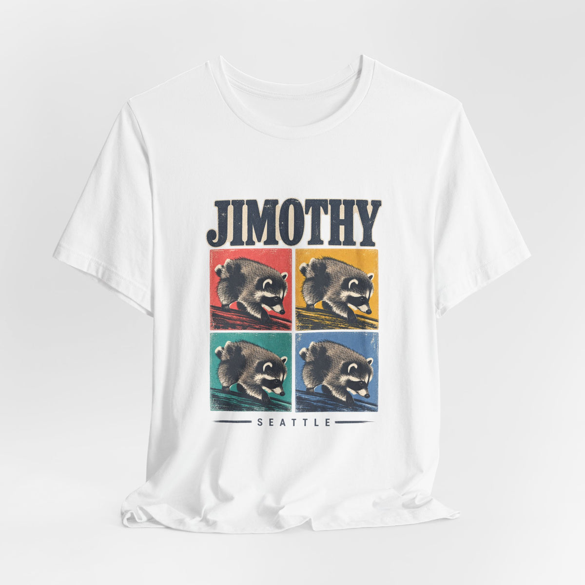 JIMOTHY Seattle Raccoon Graphic Tee