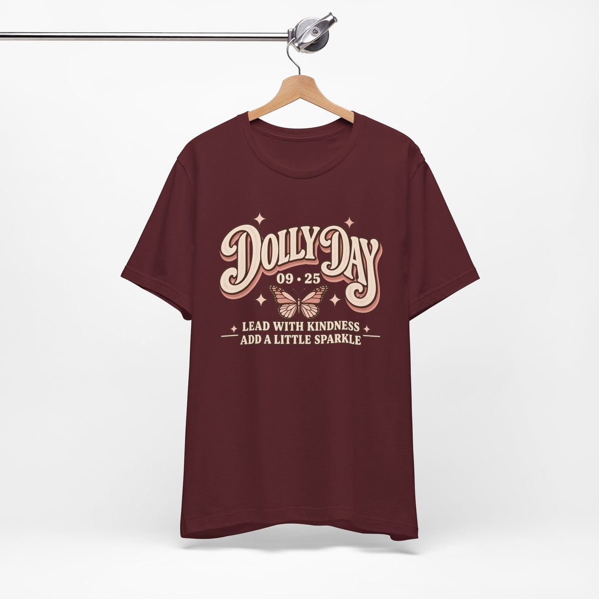 Dolly Day 9•25 Tee | Lead With Kindness & Add a Little Sparkle
