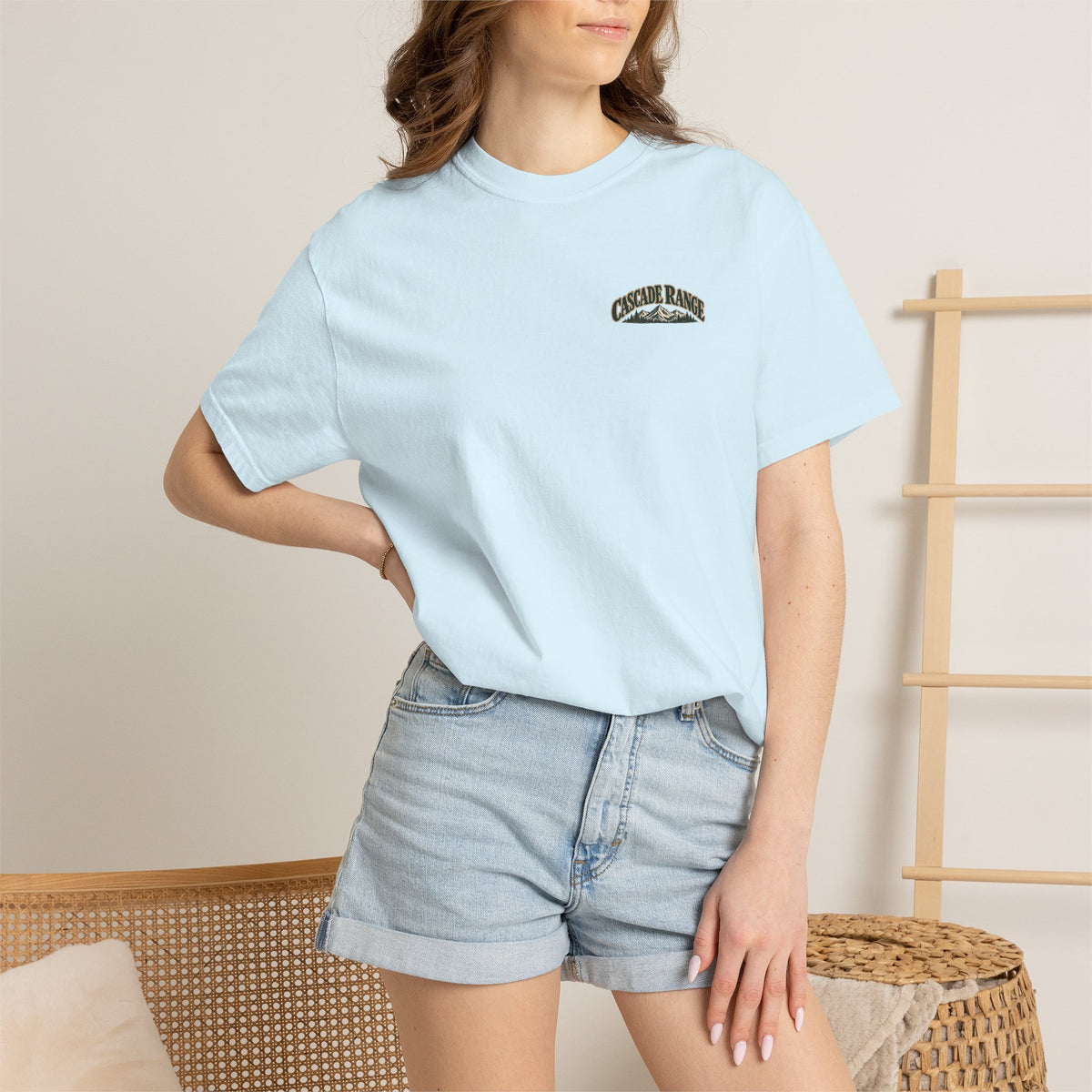 Cascade Range Vintage Graphic Tee | Washington, Oregon & California