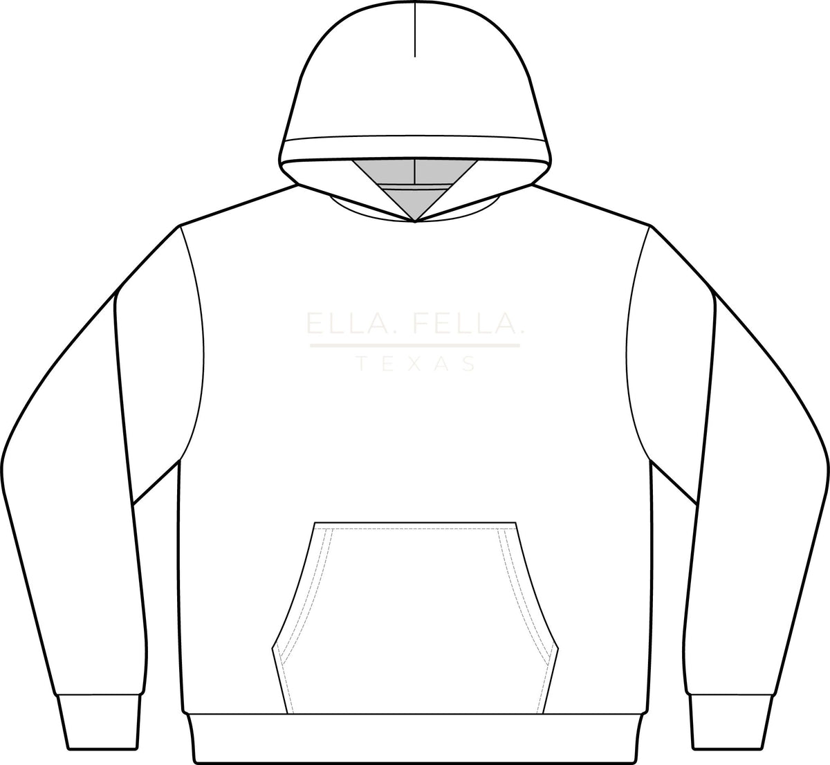 Men's Cotton Polyester Hoodie
