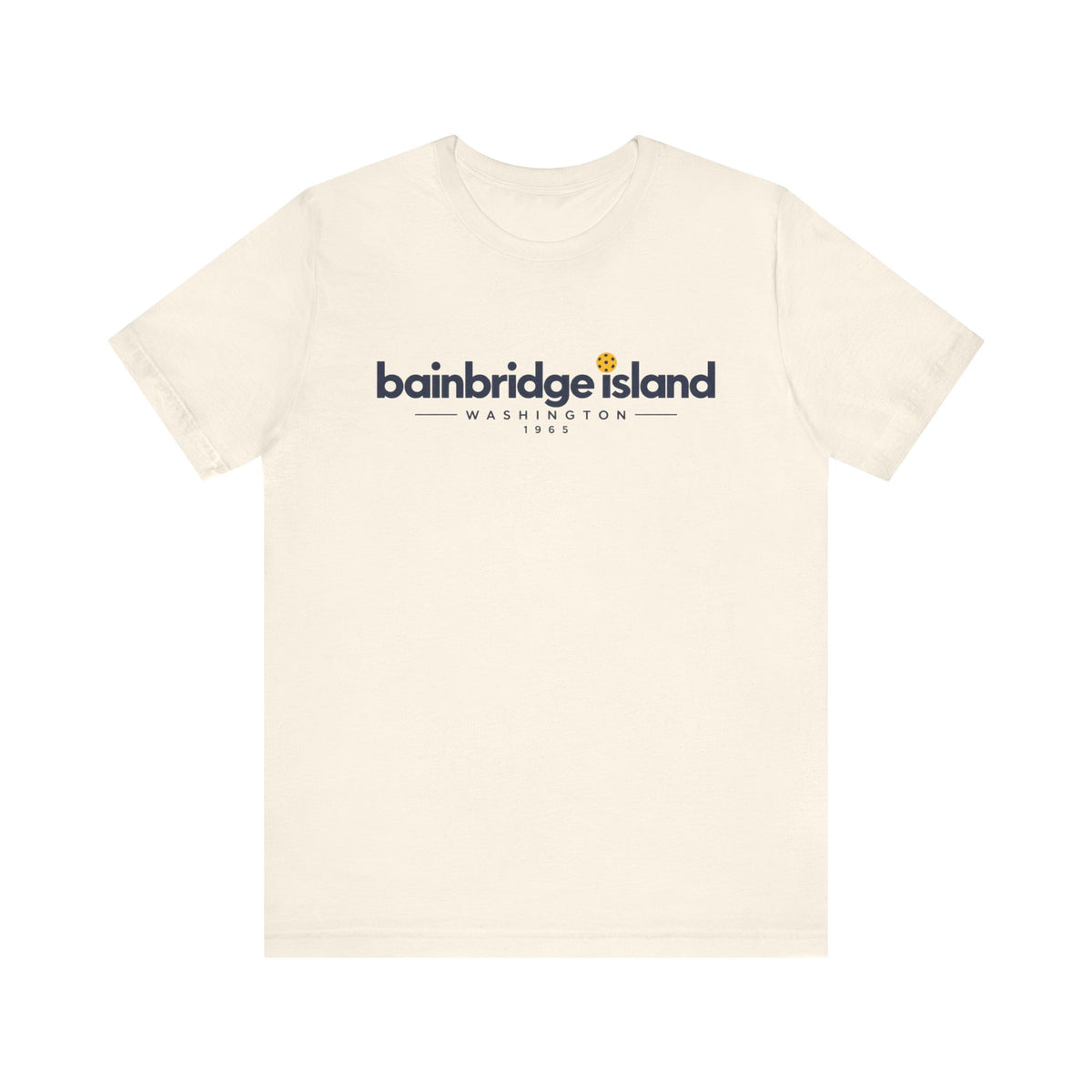 Bainbridge Island Pickleball 1965 Tee – Washington Pickleball Shirt
