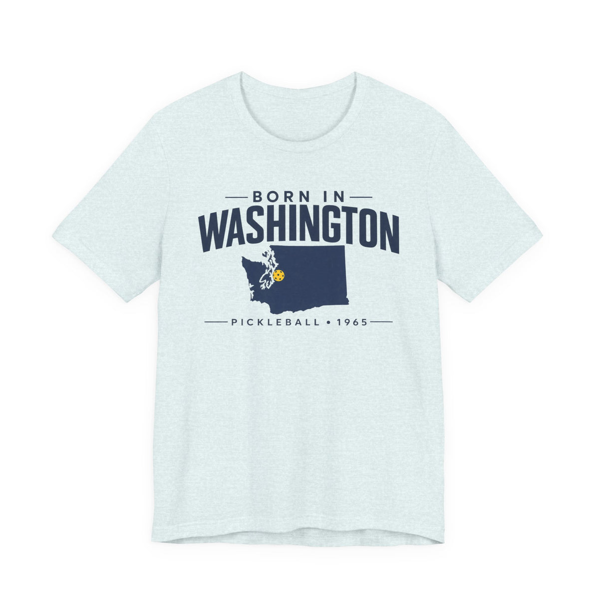 Born in Washington Pickleball 1965 Unisex Tee
