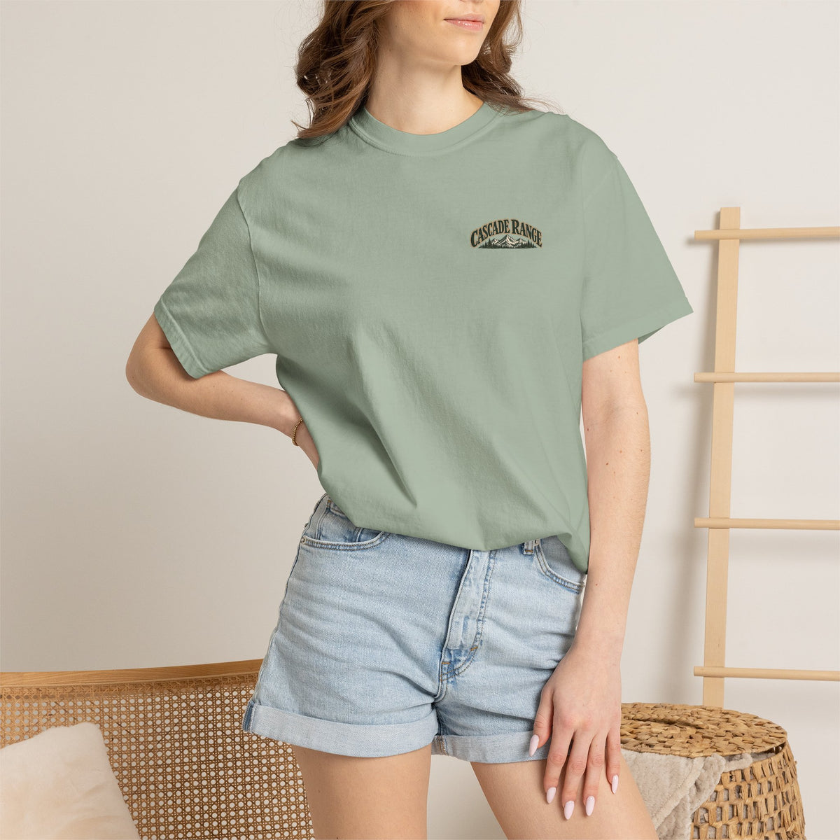 Cascade Range Vintage Graphic Tee | Washington, Oregon & California