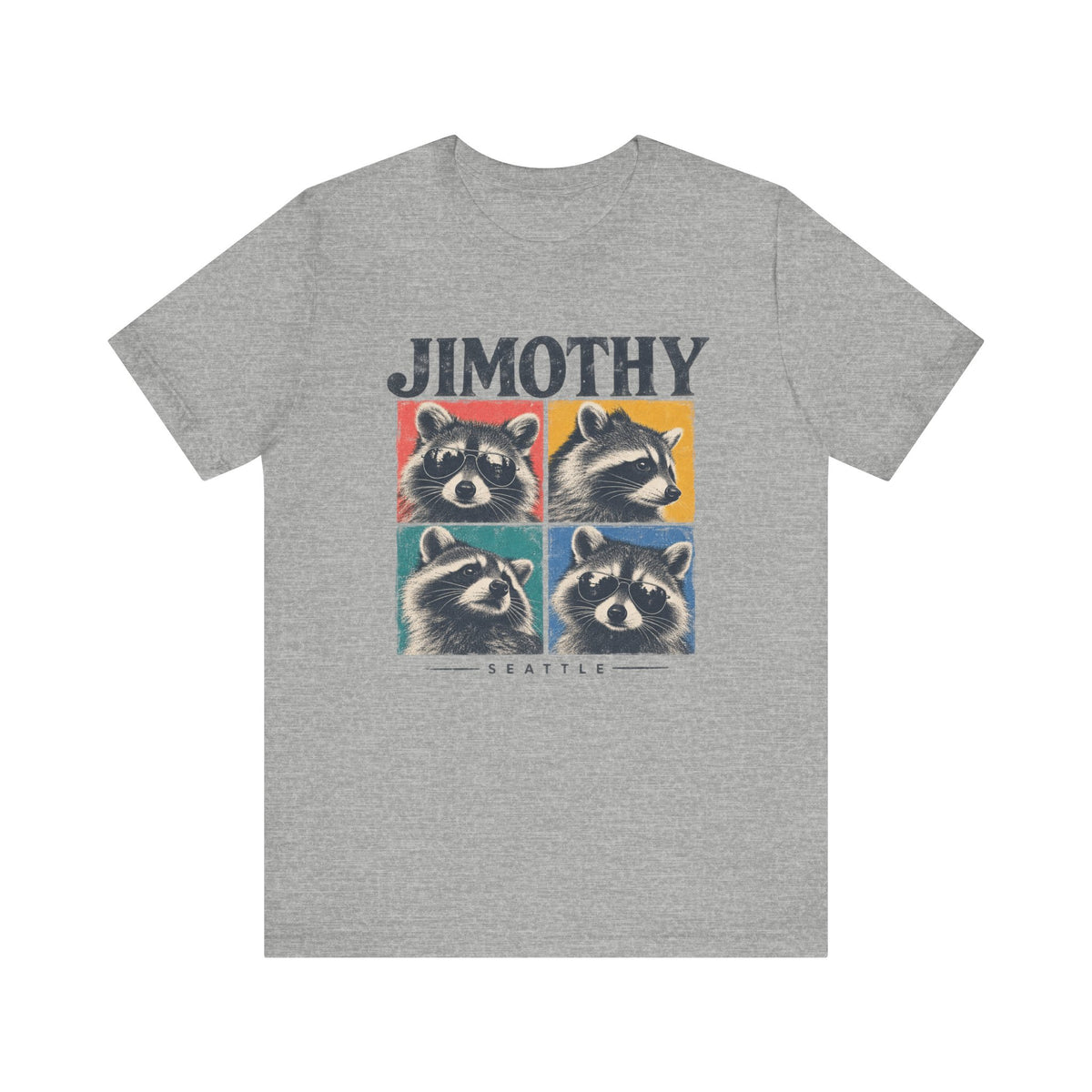 JIMOTHY Seattle Raccoon Graphic Tee