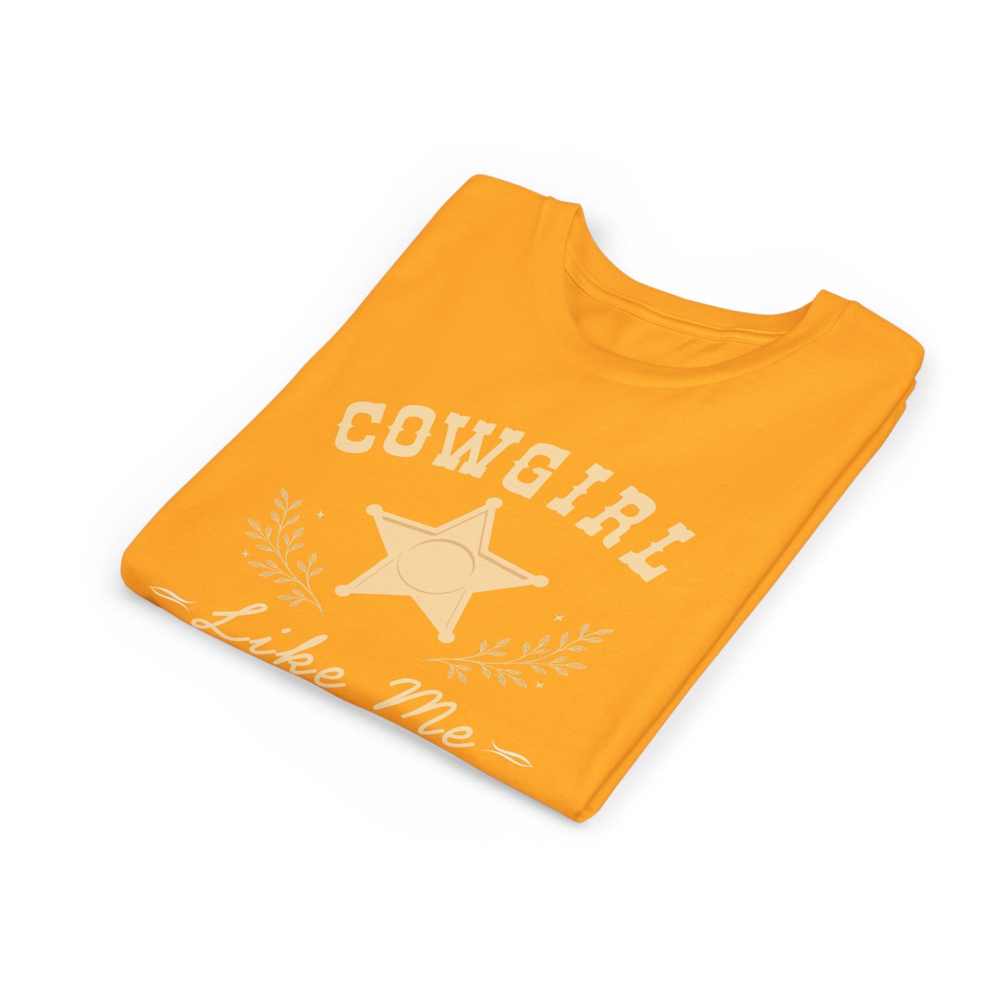 Cowgirl Star Like Me T-Shirt | Youth Tee, Western Western Ranch Graphic