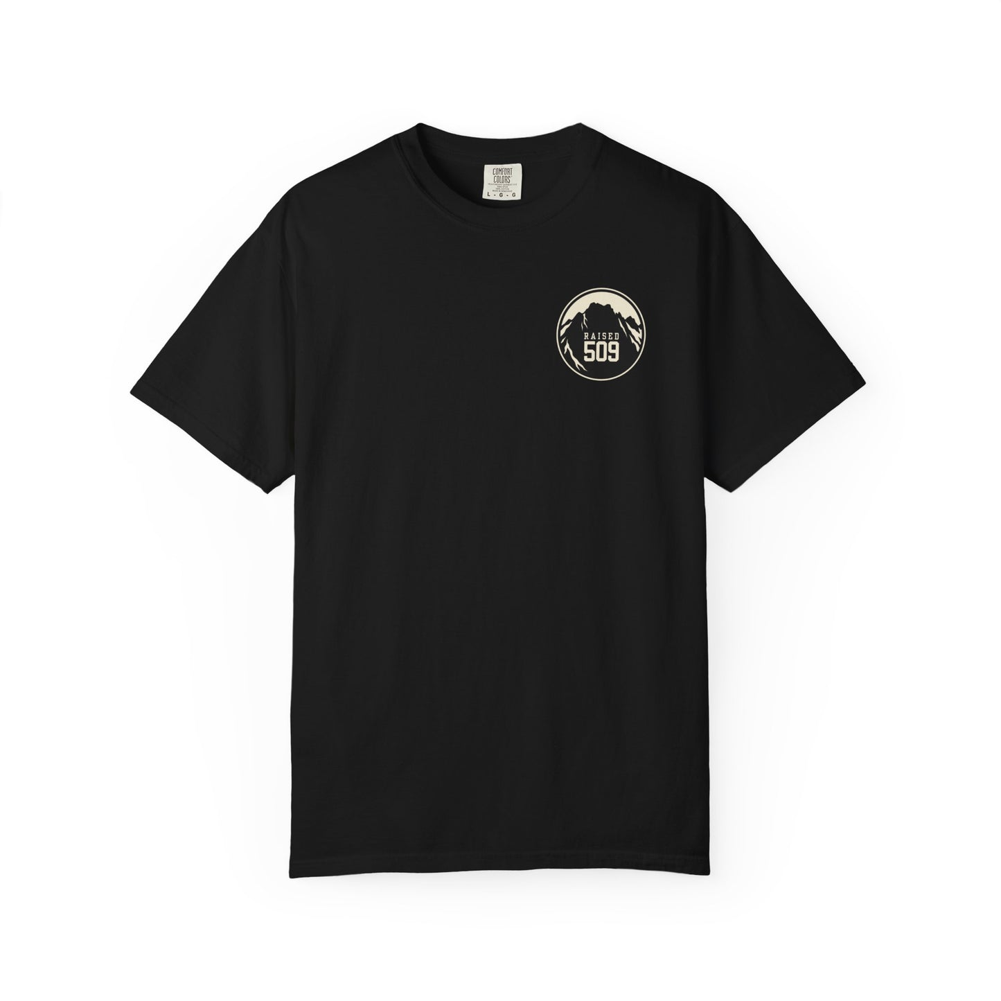 Raised 509 Central Washington Shirt, PNW Tee, Washington Mountains Shirt, Eastern WA Gift, Hiking Camping Outdoors Tee