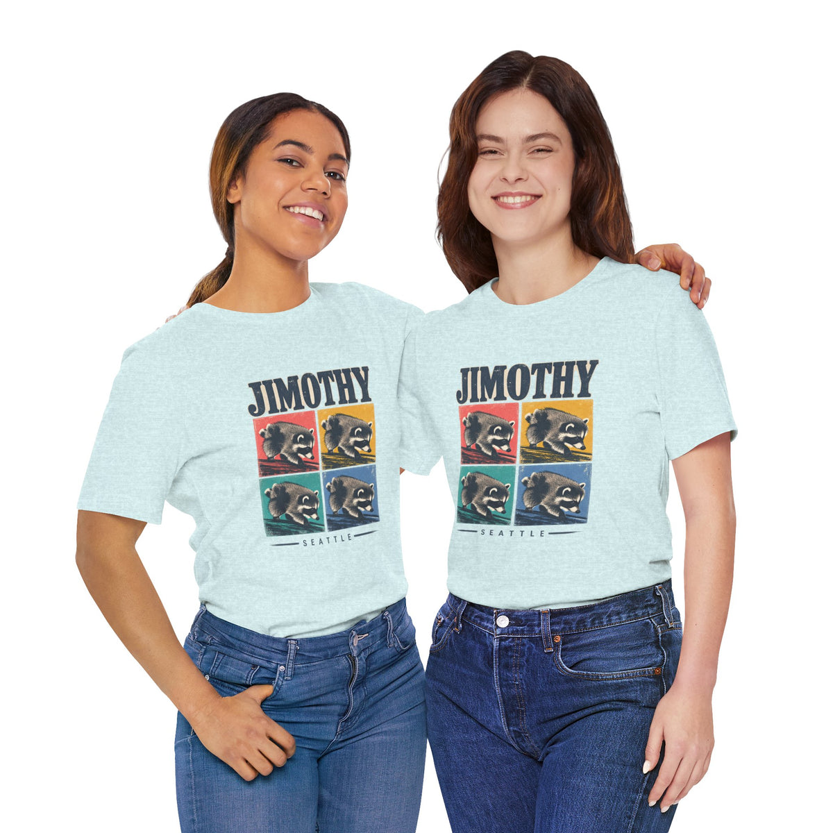 JIMOTHY Seattle Raccoon Graphic Tee