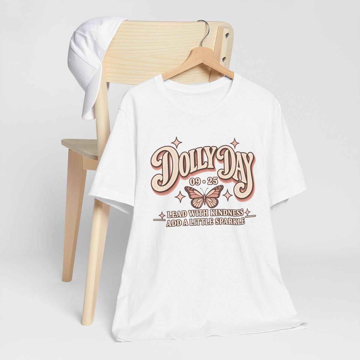 Dolly Day 9•25 Tee | Lead With Kindness & Add a Little Sparkle