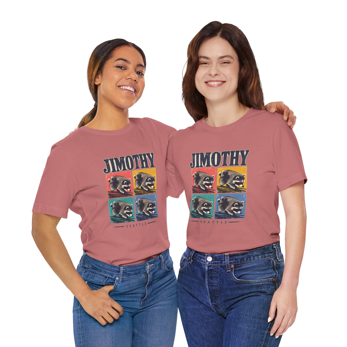 JIMOTHY Seattle Raccoon Graphic Tee