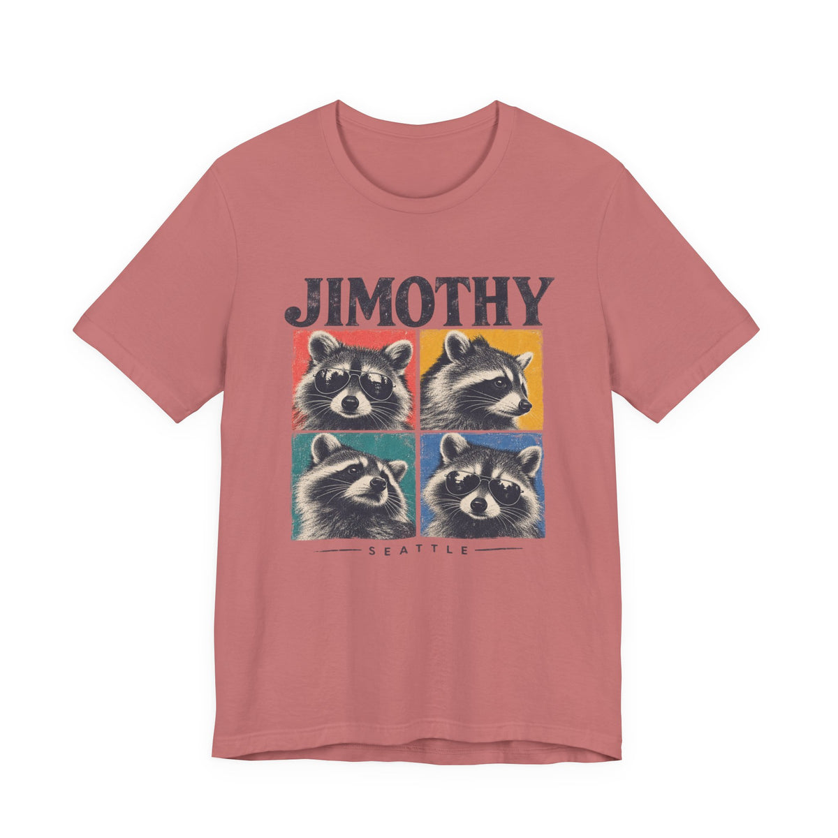 JIMOTHY Seattle Raccoon Graphic Tee