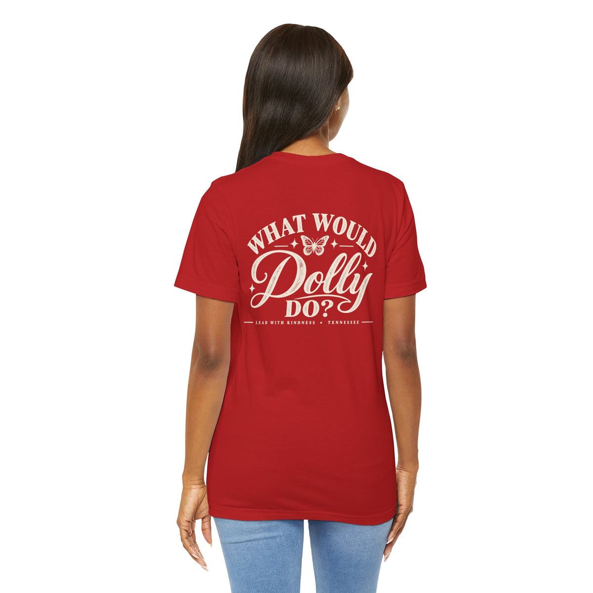 What Would Dolly Do? WWDD Two-Sided Tee | Lead With Kindness