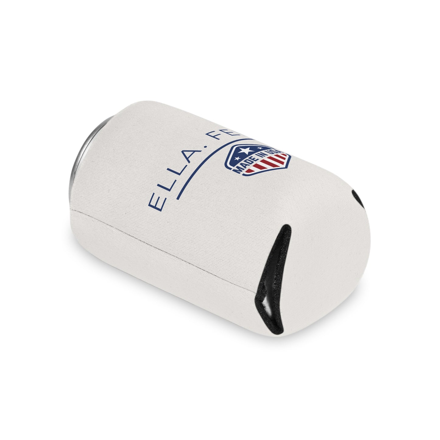 Ella Fella Can Cooler, Beer Can Sleeve, Made in USA Drink, Country Gift for Men, Patriotic Beverage Sleeve, Funny Gift for Him