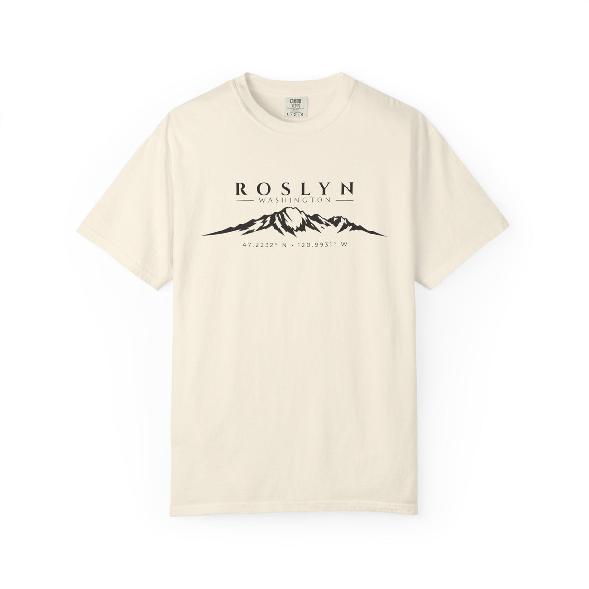 Roslyn Washington T-Shirt | Mount Stuart Shirt | Washington Mountain Shirt | Cle Elum