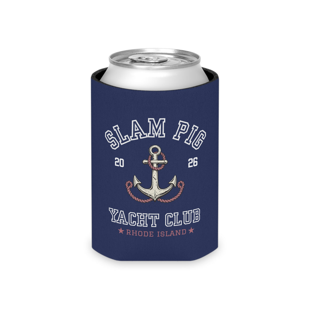 Slam Pig Yacht Club Can Cooler | Rhode Island Drink | Boat Lover Gift