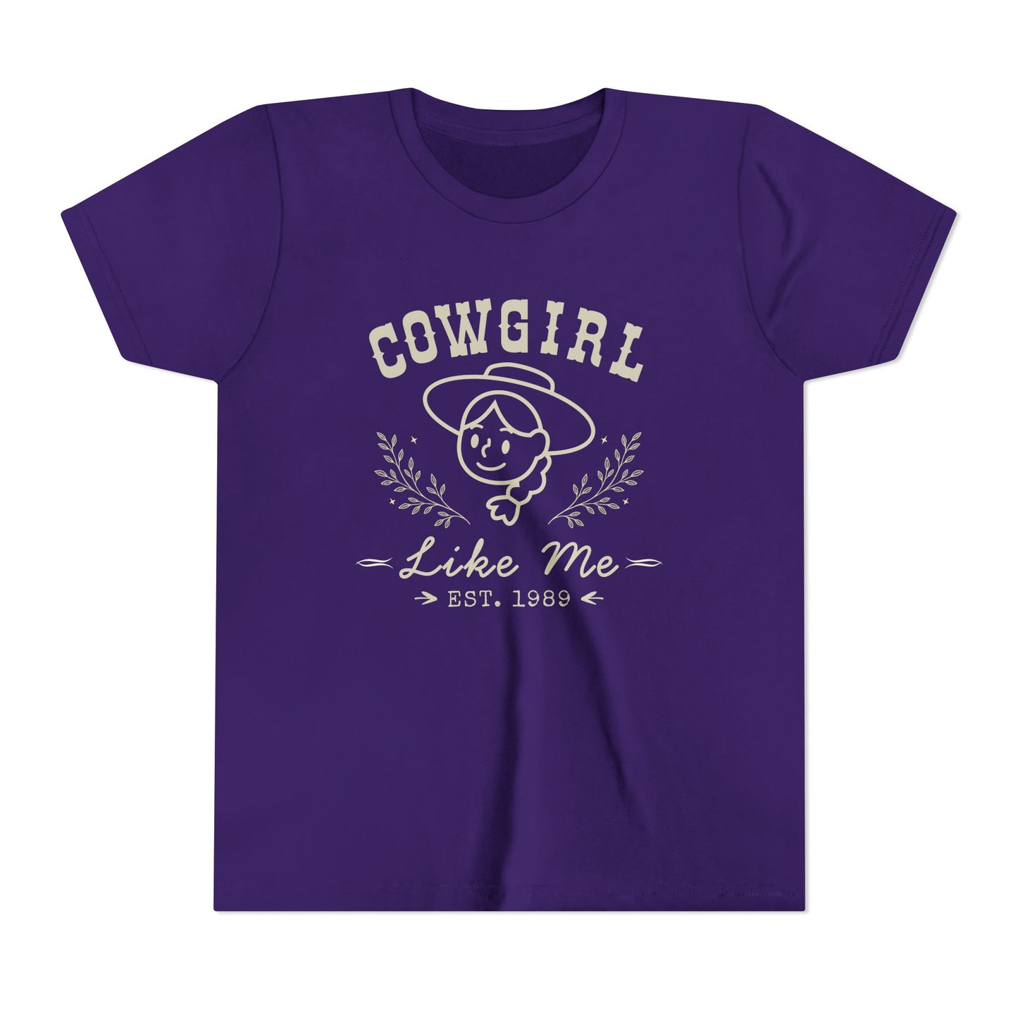 Cowgirl Like Me Girls Shirt | Western Kids Tee | Rodeo Girl Outfit | Horse Lover Gift