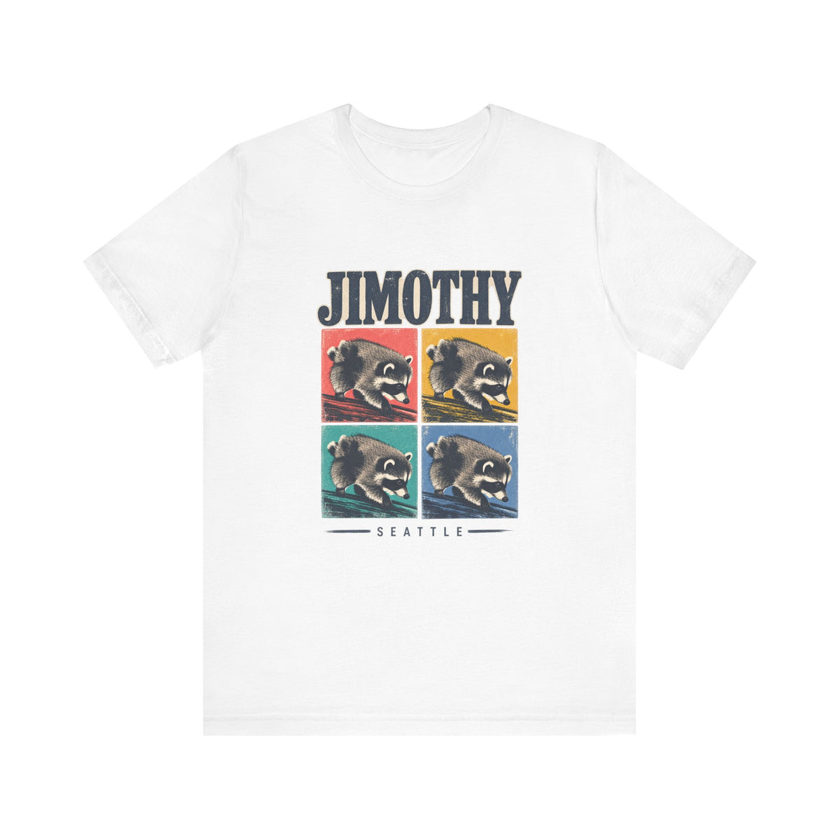 JIMOTHY Seattle Raccoon Graphic Tee