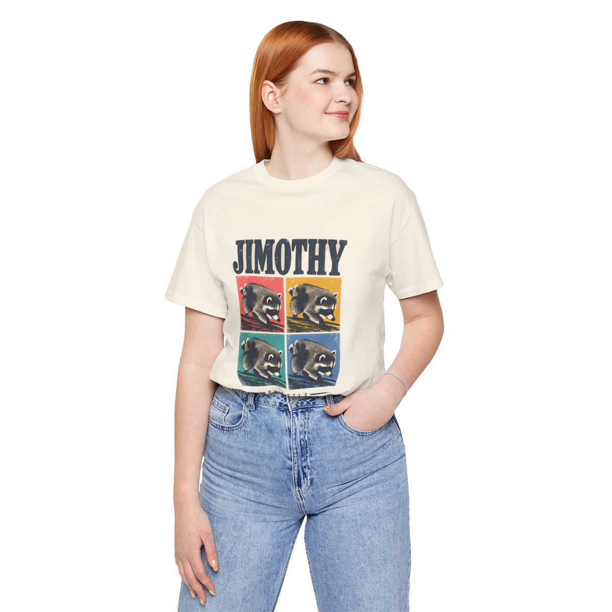 JIMOTHY Seattle Raccoon Graphic Tee