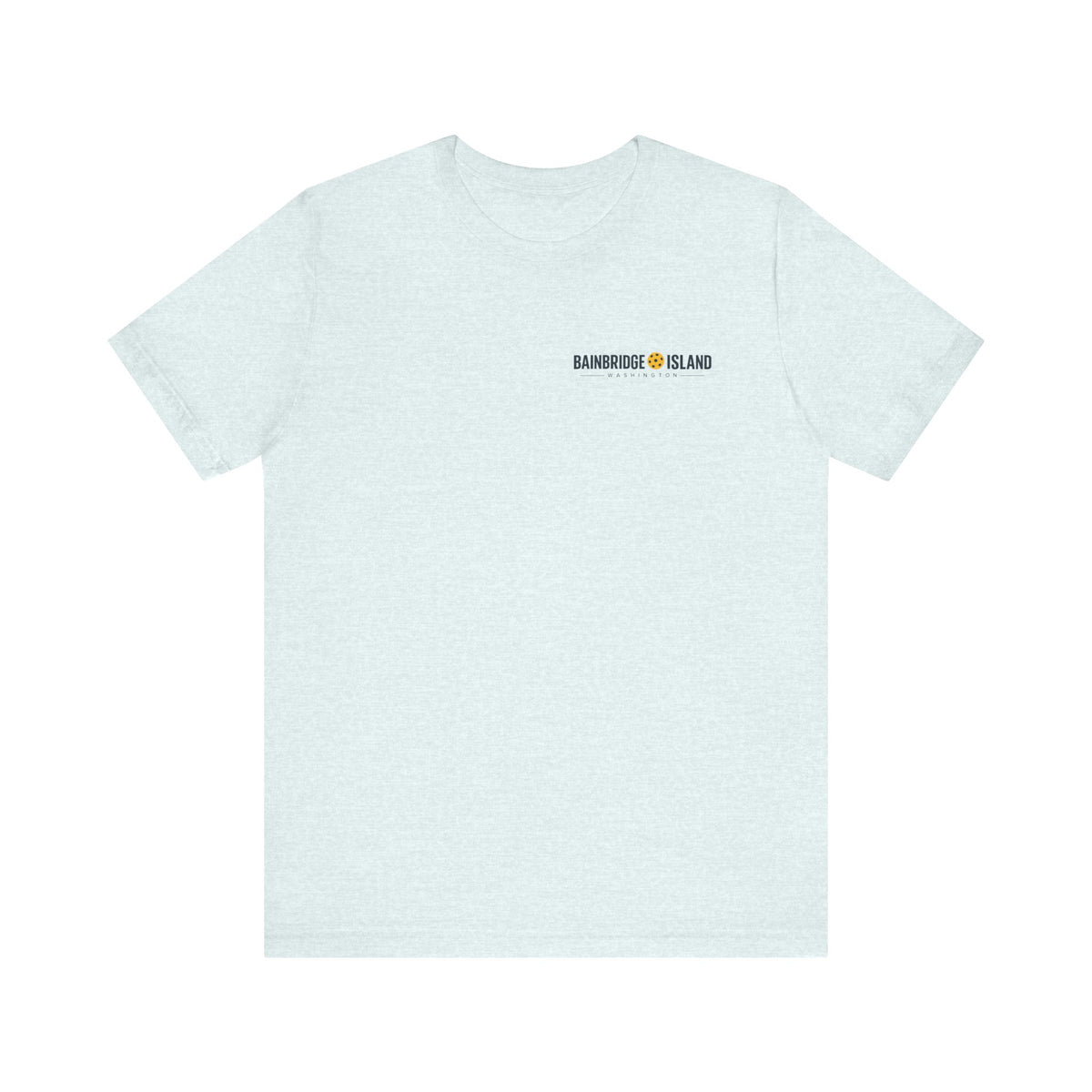 Bainbridge Island Pickleball 1965 Front & Back Tee