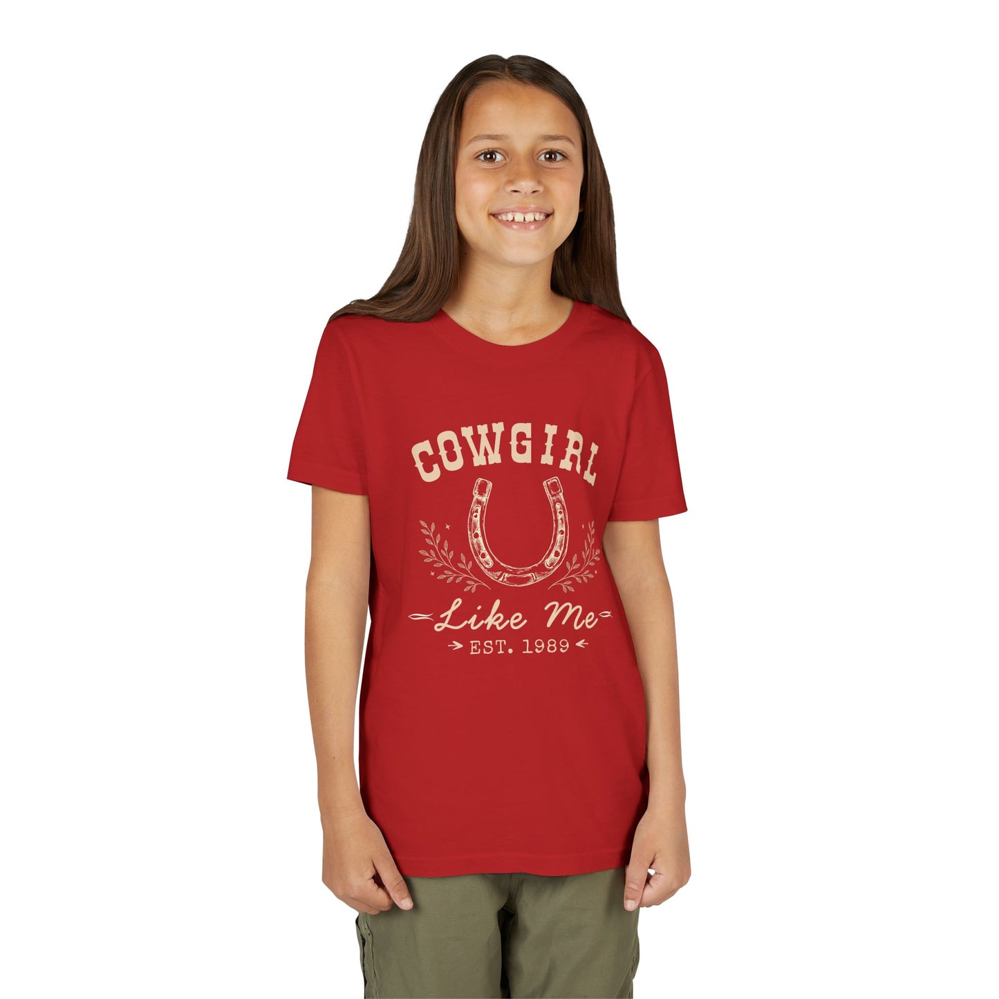 Cowgirl Like Me Girls Shirt | Western Kids Tee | Rodeo Girl Outfit | Horse Lover Gift